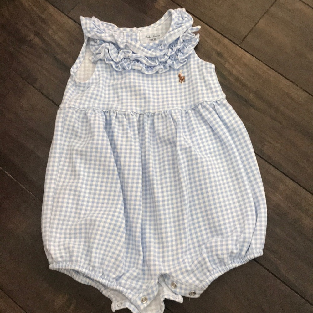 Ralph Lauren baby bubble romper